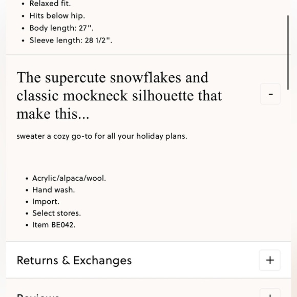 J. Crew Snowflake turtleneck sweater NWOT - Picture 5 of 10